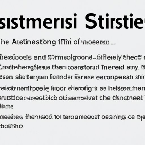 Exploring the Components of a Strong Thesis Statement