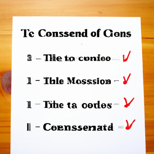 Conclusion: Summary of Steps to Take