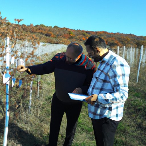 Investigate Potential Vineyard Sites and Obtain Necessary Permits