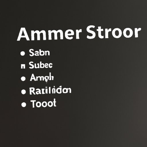 List Your Products on Amazon