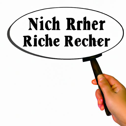 Research the Market and Choose Your Niche