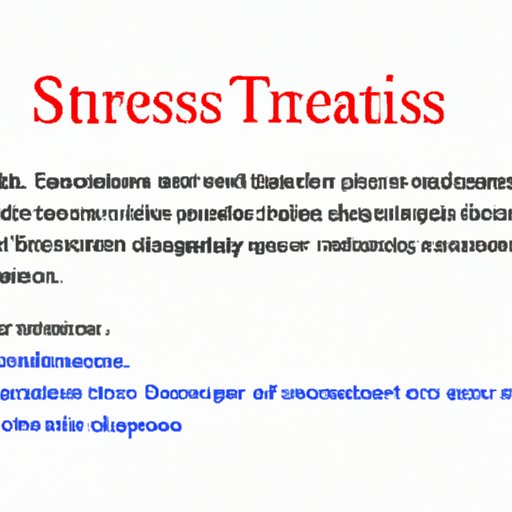 Offering a Concise Thesis Statement