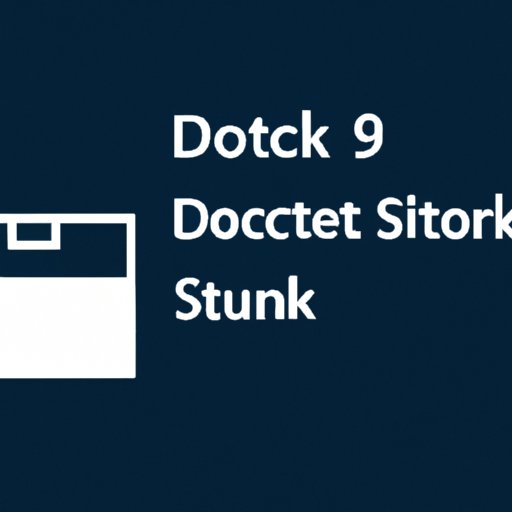 A Quick Start Guide to Using Docker