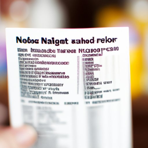 Read Nutrition Labels Before Purchasing Food