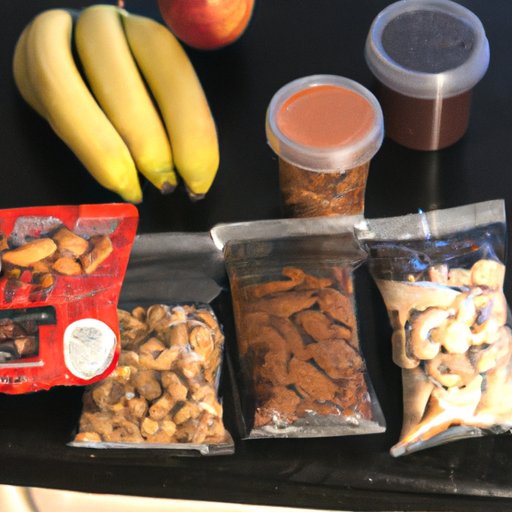 Stock up on healthy snacks