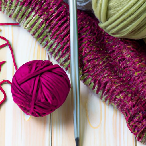 All the Supplies You Need to Start Knitting a Scarf