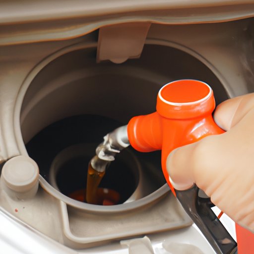 Fill the Fuel Tank with Fresh Gasoline and Check the Oil Level