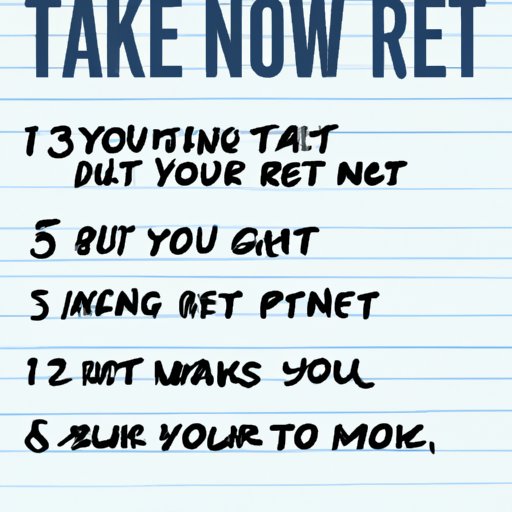 Set a Routine that Works for You