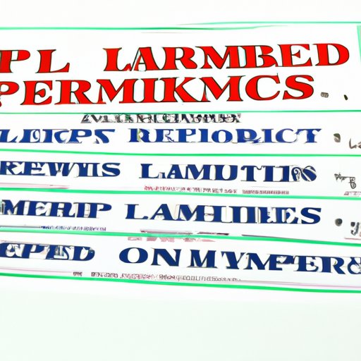 Types of Licenses and Permits Required