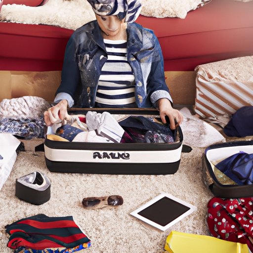 Sort Through Your Belongings and Decide What to Take