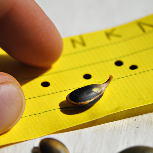 Plant Seeds at the Proper Depth