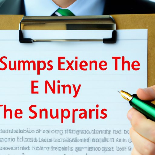 Providing Tips for Writing an Effective Executive Summary