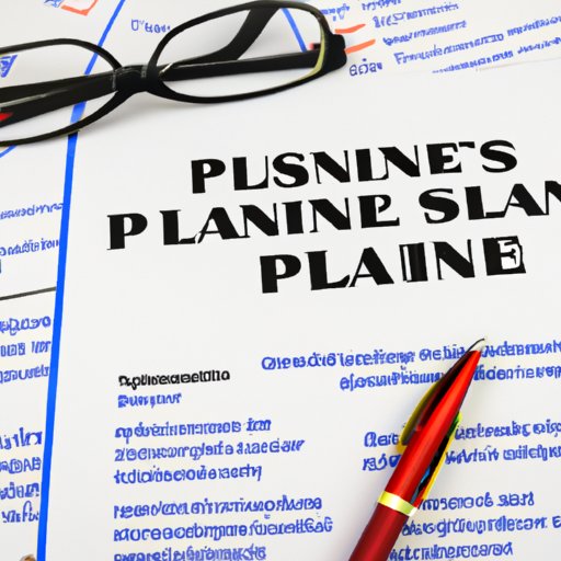 Develop a Comprehensive Business Plan