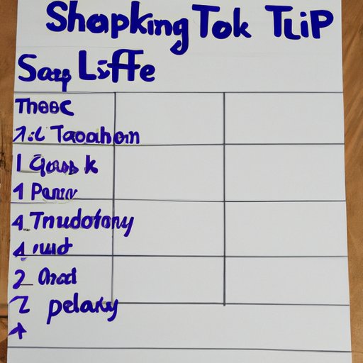 Create a Schedule That Fits Into Your Lifestyle