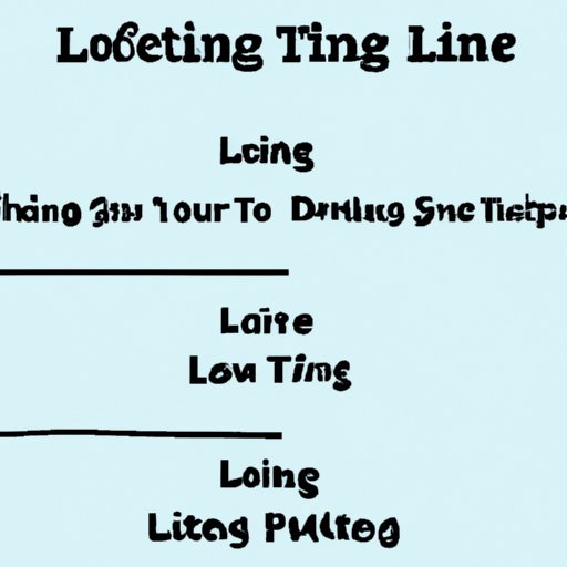 Steps to Creating an Effective Logline