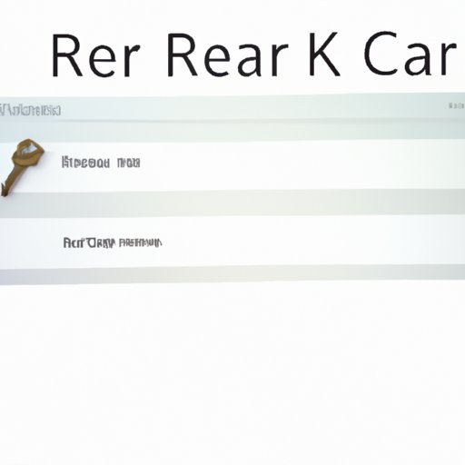 Research the Car Rental Market