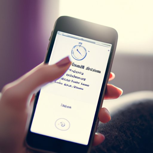 Setting Specific Times to Check Your Phone