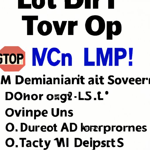 Contact Your Local DMV and Request to Opt Out