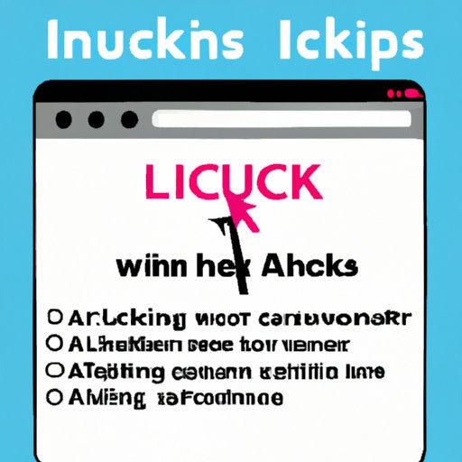 Avoid Clicking Links From Unknown Sources