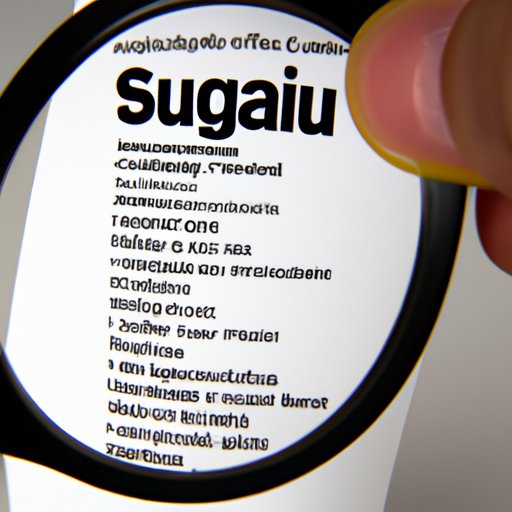 Reading Food Labels and Being Aware of Added Sugars in Processed Foods