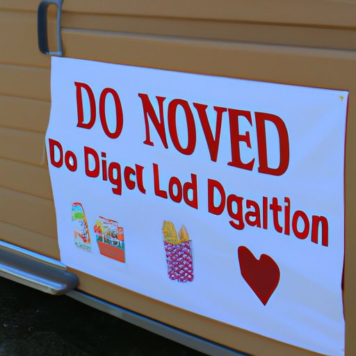 Starting a Food Drive in Your Neighborhood