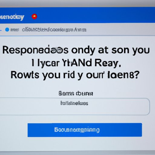 Set Up an Automatic Reply to Inform Senders That You Are Away from Your Mail