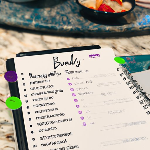 Tracking Your Meals and Snacks