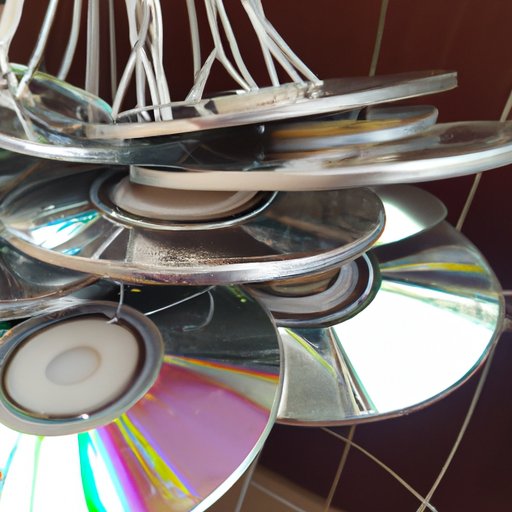 Hang CDs or Reflective Objects