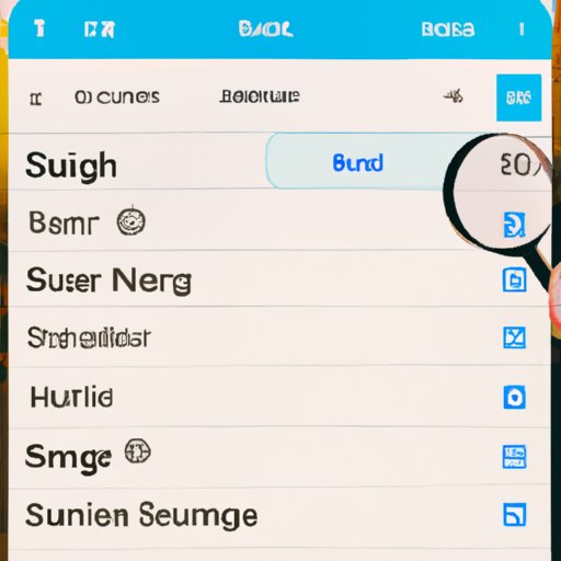 Use the Search Bar to Find Specific Songs or Albums