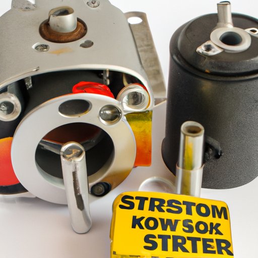 Safety Precautions for Replacing or Servicing a Starter