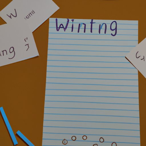 Introduce Writing Games and Activities