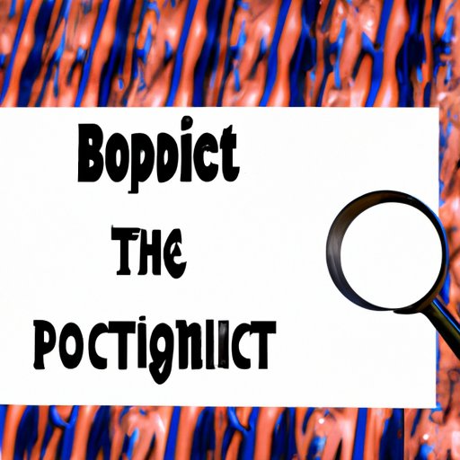 Benefits of Investigating the Background