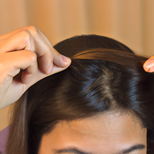 Look for a Widening Part in Your Hair