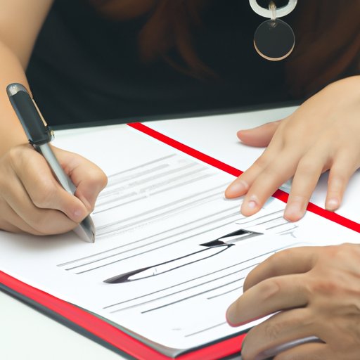 Sign the Car Title Over to the New Owner