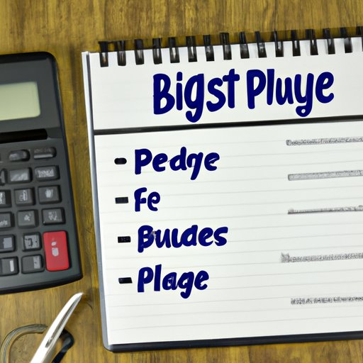 Create a Budget and Explore Payment Options