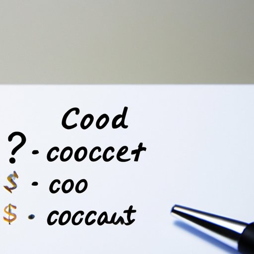 Consider the cost of food and other necessities