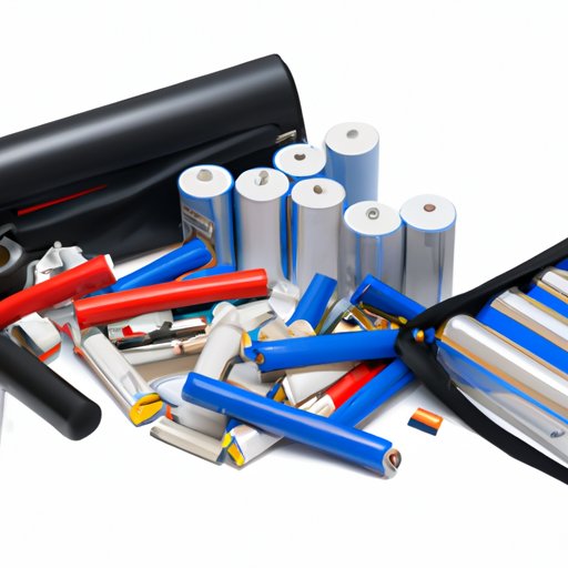 Pack Spare Batteries and Accessories Separately