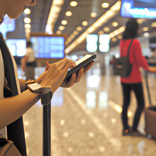 Arrive Early and Check In with the Airline