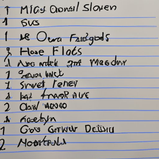 Create a List of Favorite Songs