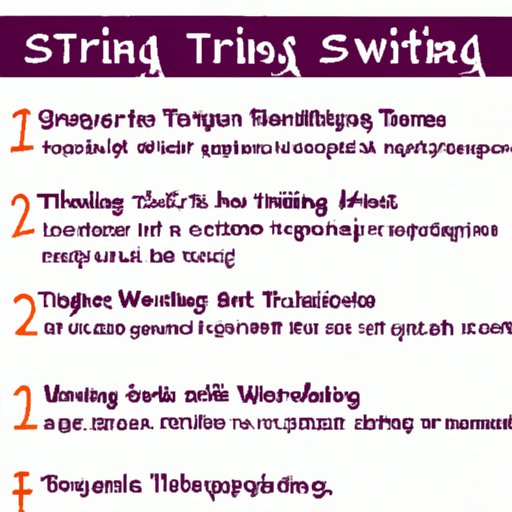 Outlining Different Strategies for Teaching Writing