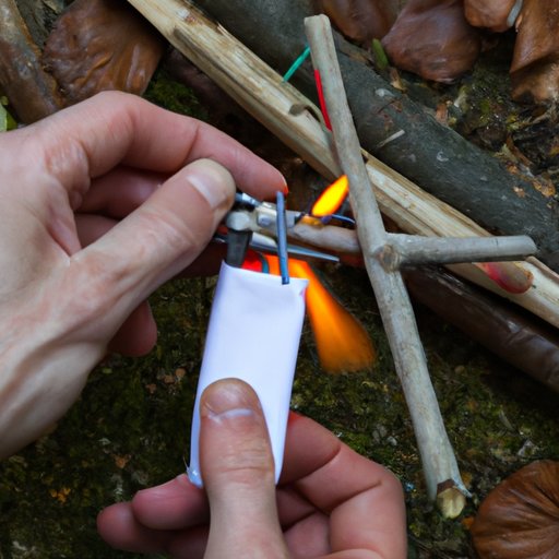 Survival Skills: Using a Magnesium Fire Starter in an Emergency Situation