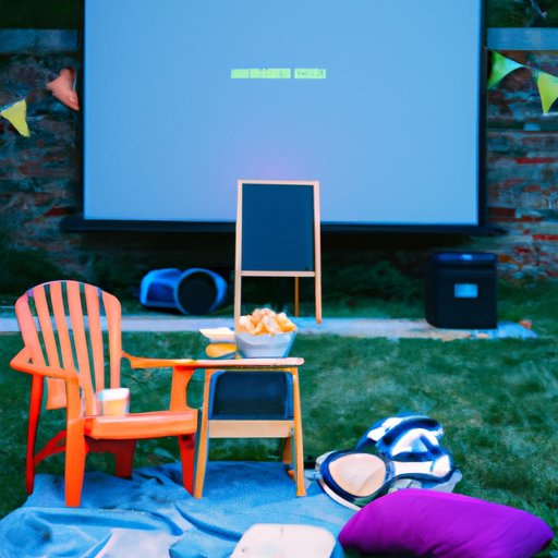Host an Outdoor Movie Night