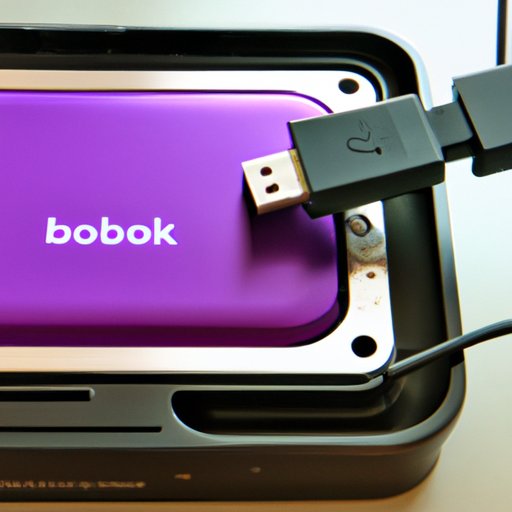 Connect an External Hard Drive with the Movie File to a Roku Device