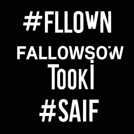 Follow Along with Social Media Hashtags