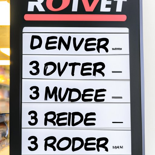 Rent Each Movie in Order from a Local Video Store