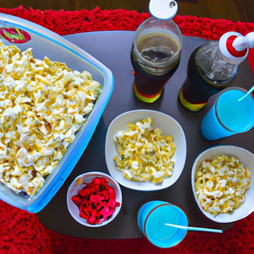 Prepare for a Night In With Popcorn and Soft Drinks