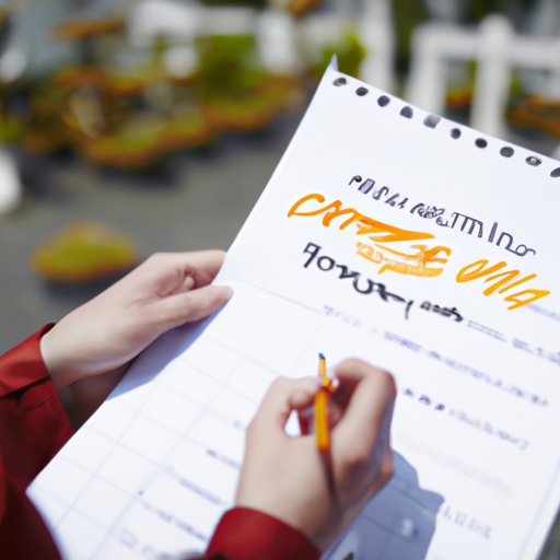 Check Out the Schedule of Events