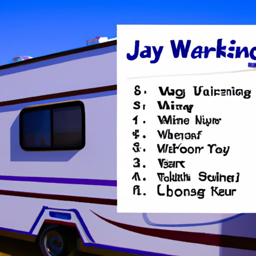 A Comprehensive Checklist for Winterizing Your Jayco Travel Trailer