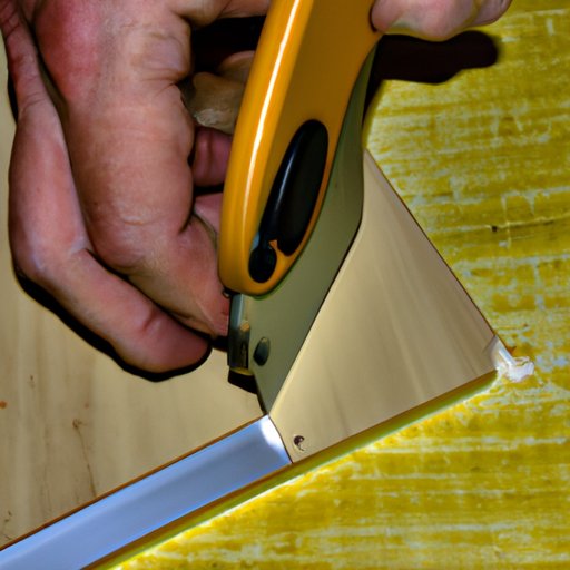 Trimming and Sealing the Edges