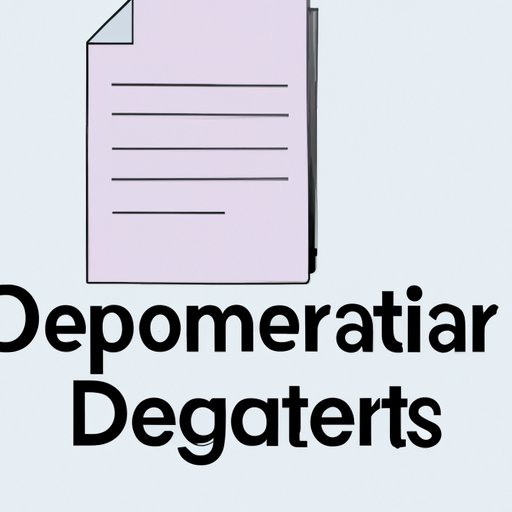 Providing Documentation to Support Your Request